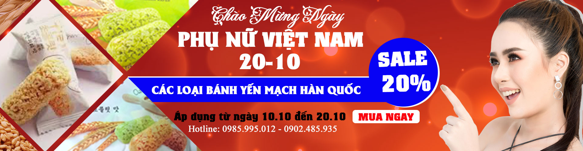 Bánh Yến Mạch Khuyến Mãi